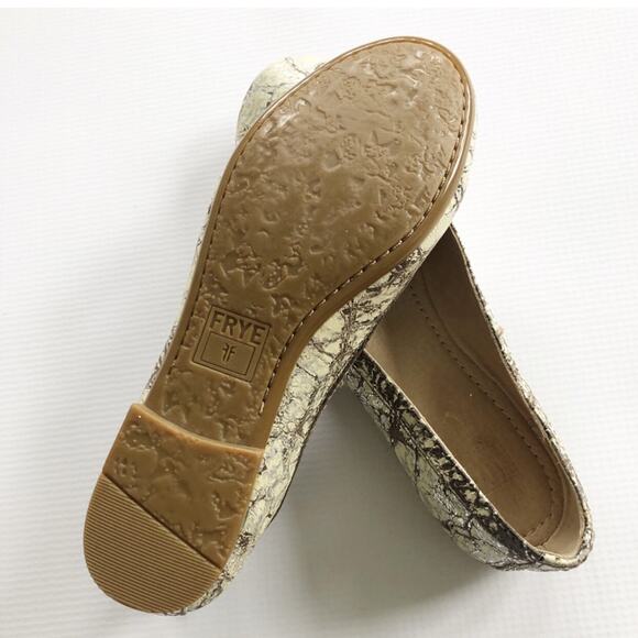 Frye Carson Marble Ballet Flats Size 1 - Picture 3 of 6